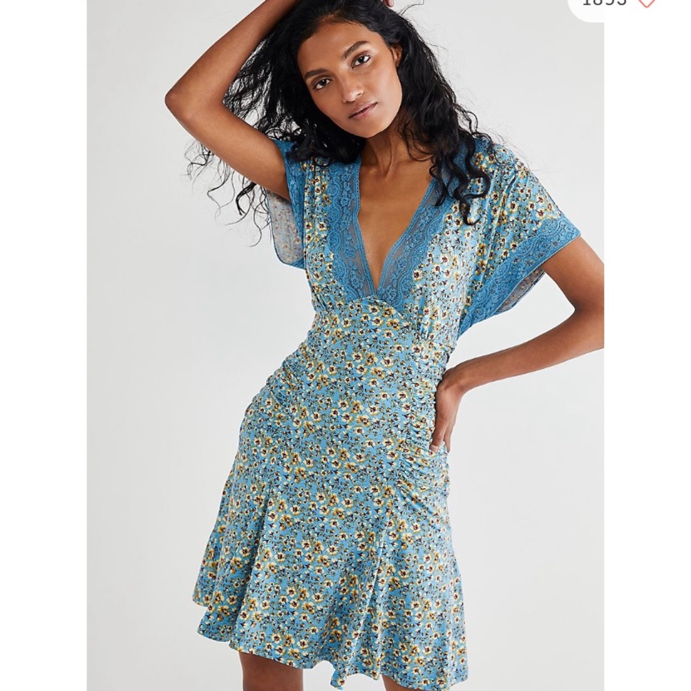 Free People Sweet Talker Mini Dress